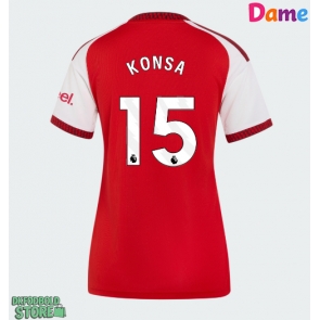 Arsenal Ezri Konsa #15 Replika Hjemmebanetrøje Dame 2026-27 Kortærmet